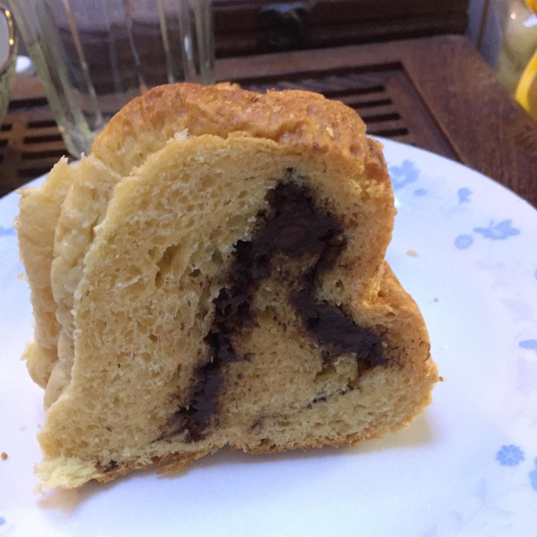 超软巧克力咕咕霍夫（Kugelhopf)