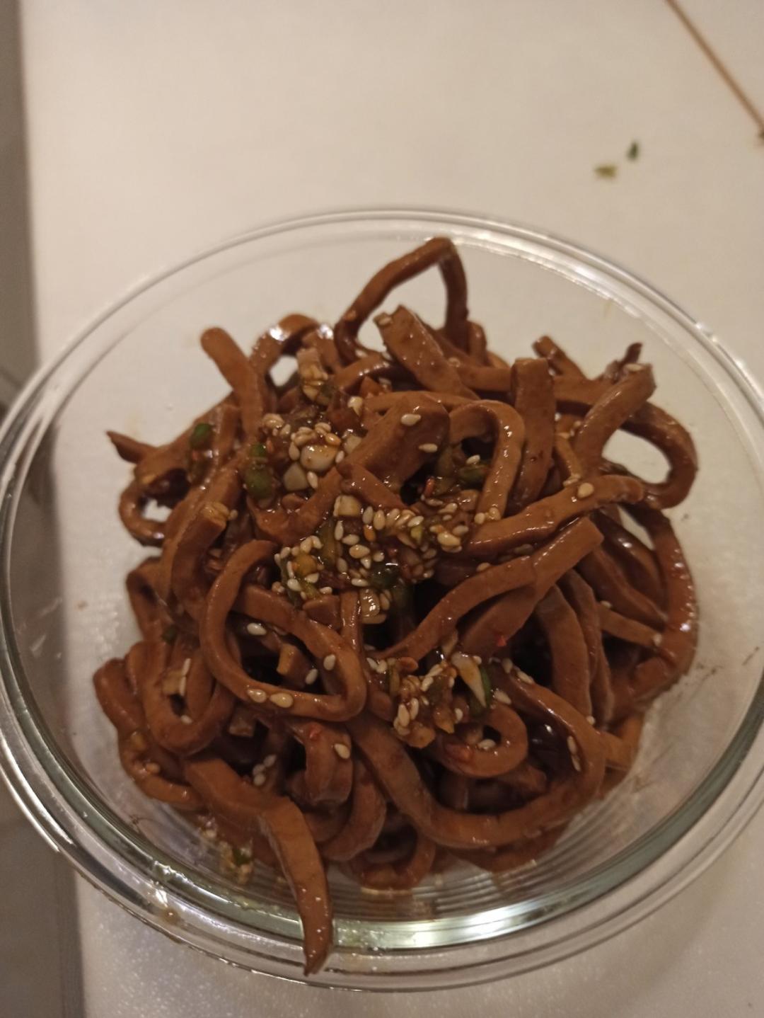 凉拌兰花丝