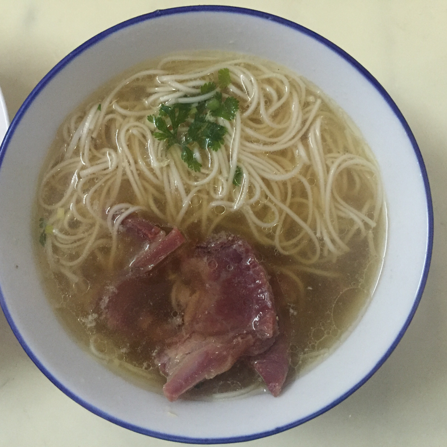 小葱麻油酱油面