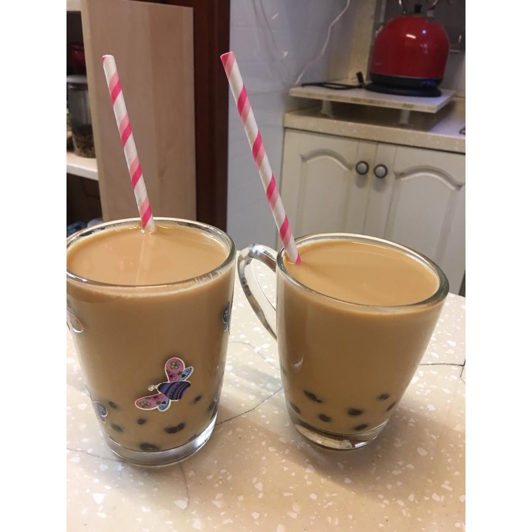 自制台式珍珠奶茶