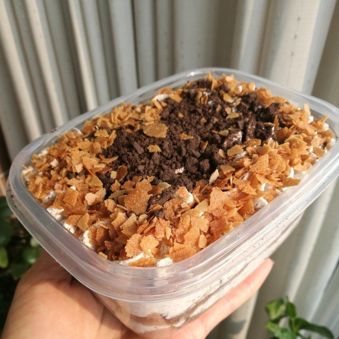 好吃到流泪的奥利奥咸奶油盒子蛋糕