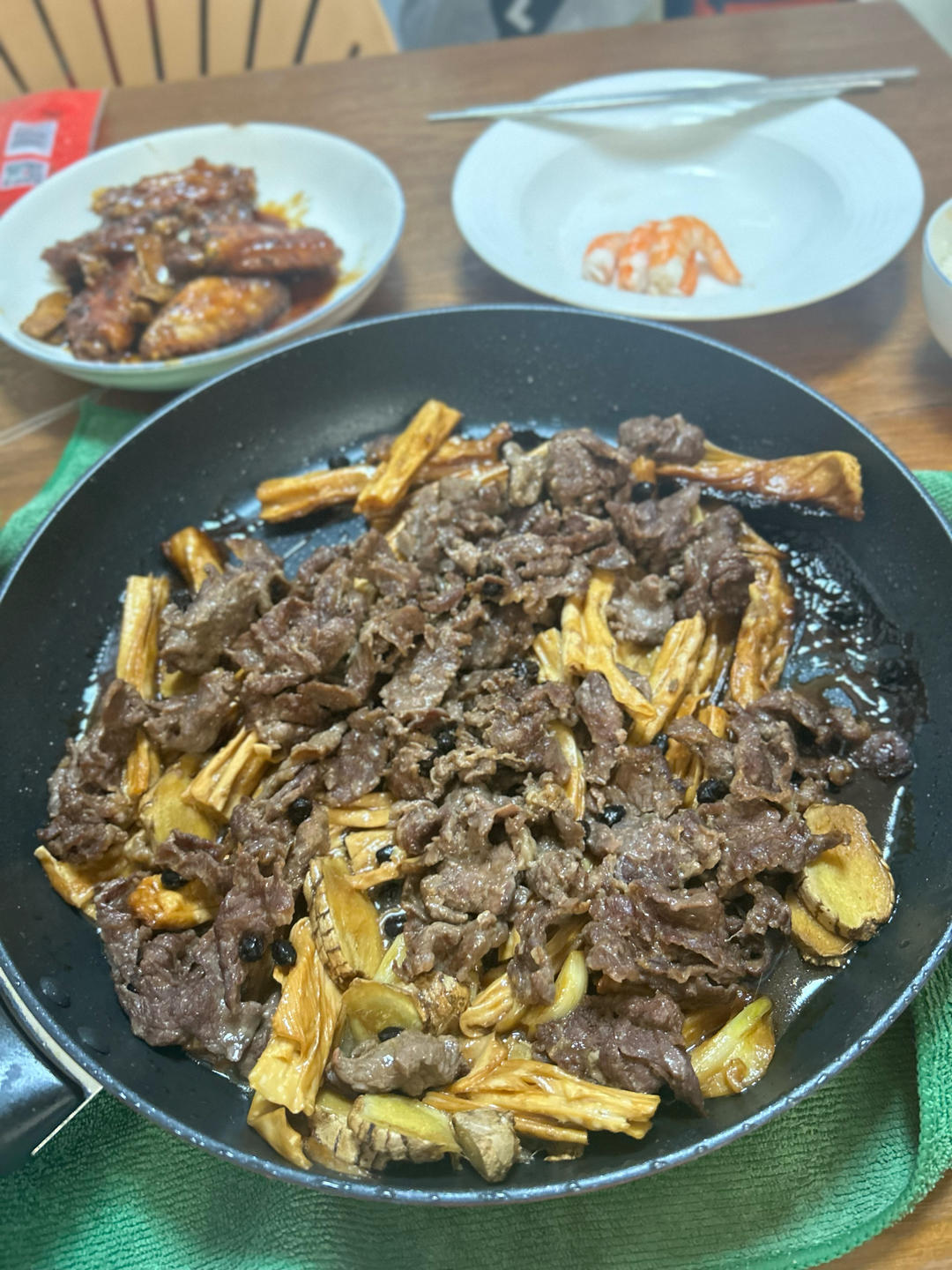 强强联手的腐竹焖牛肉