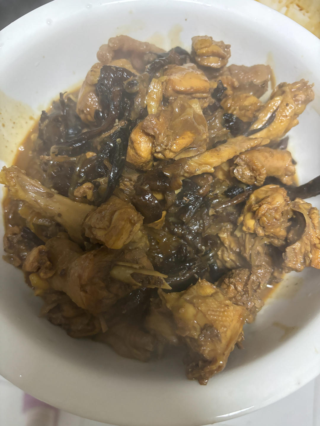 小鸡炖蘑菇