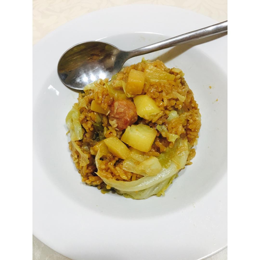 土豆焖饭（电饭锅版）