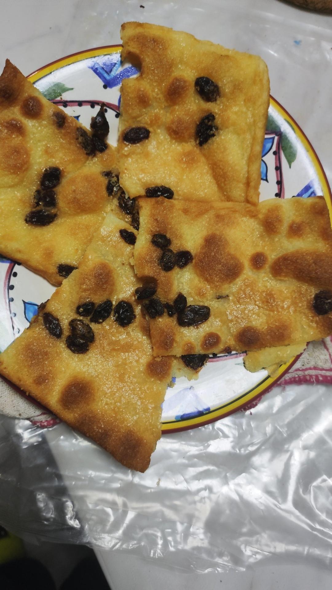 外脆里糯的烤年糕