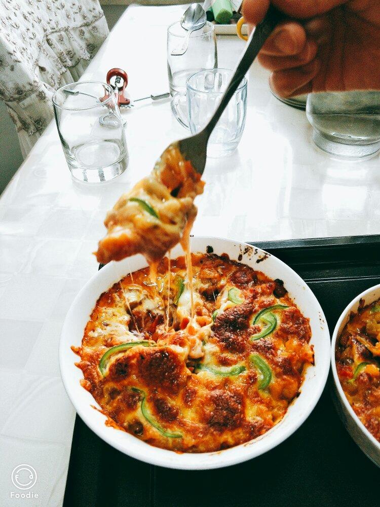 番茄鸡肉浓情焗饭【两人份】