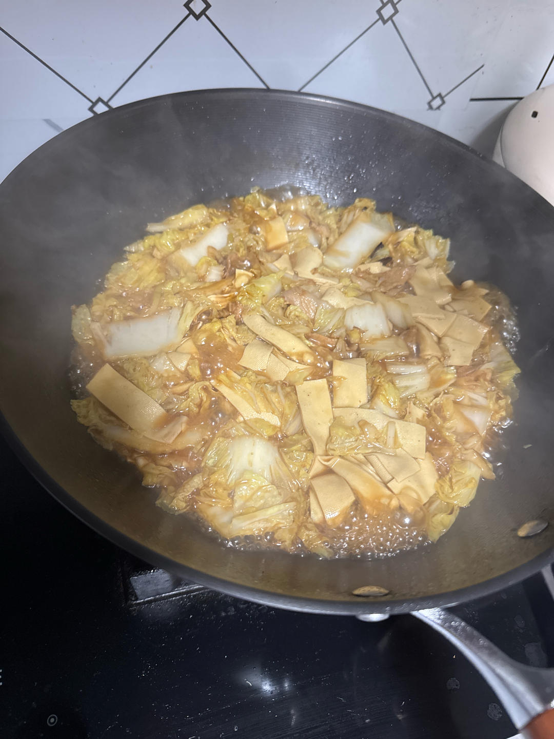 冬季最爱的家常菜！大白菜炖大豆腐或干豆腐