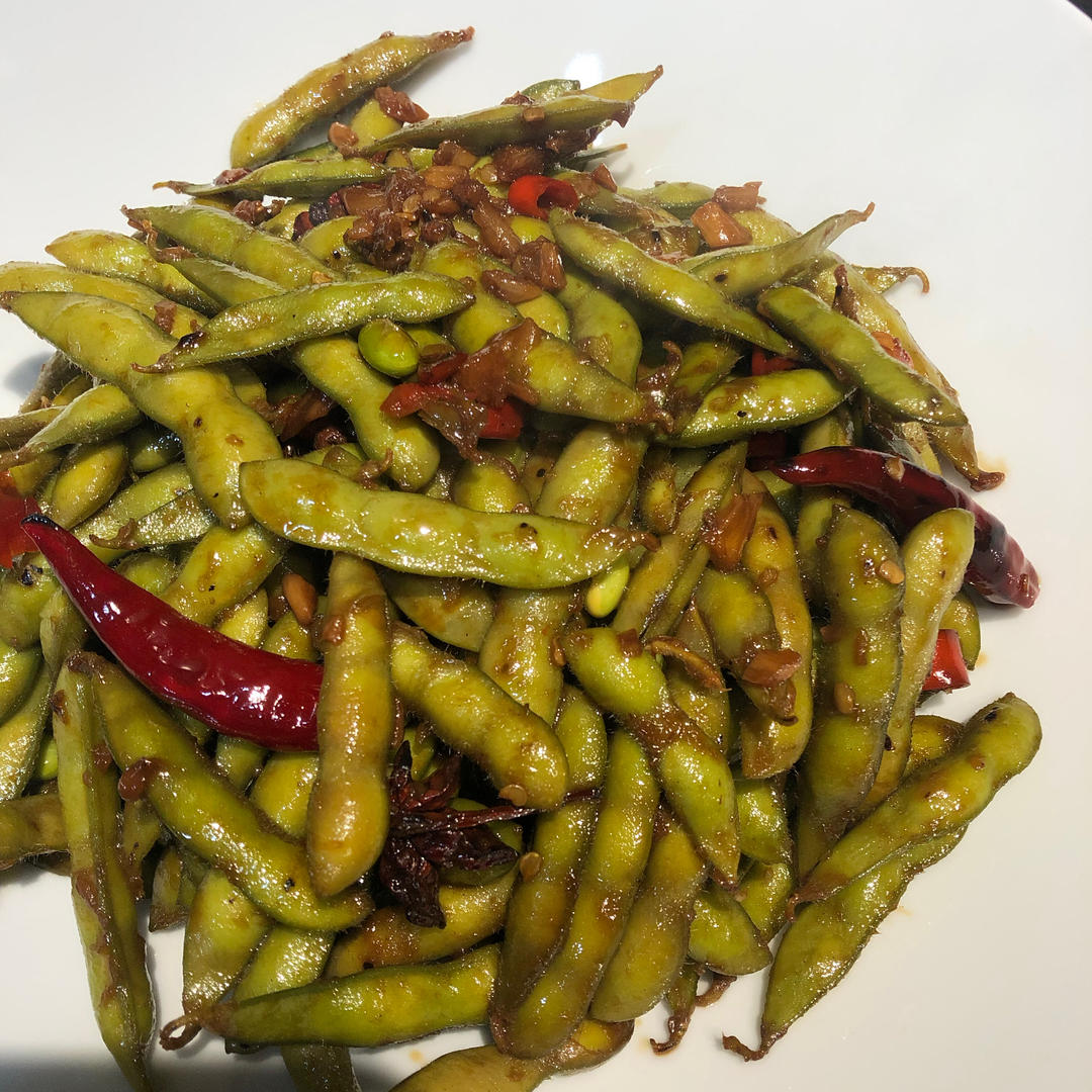 香辣卤毛豆