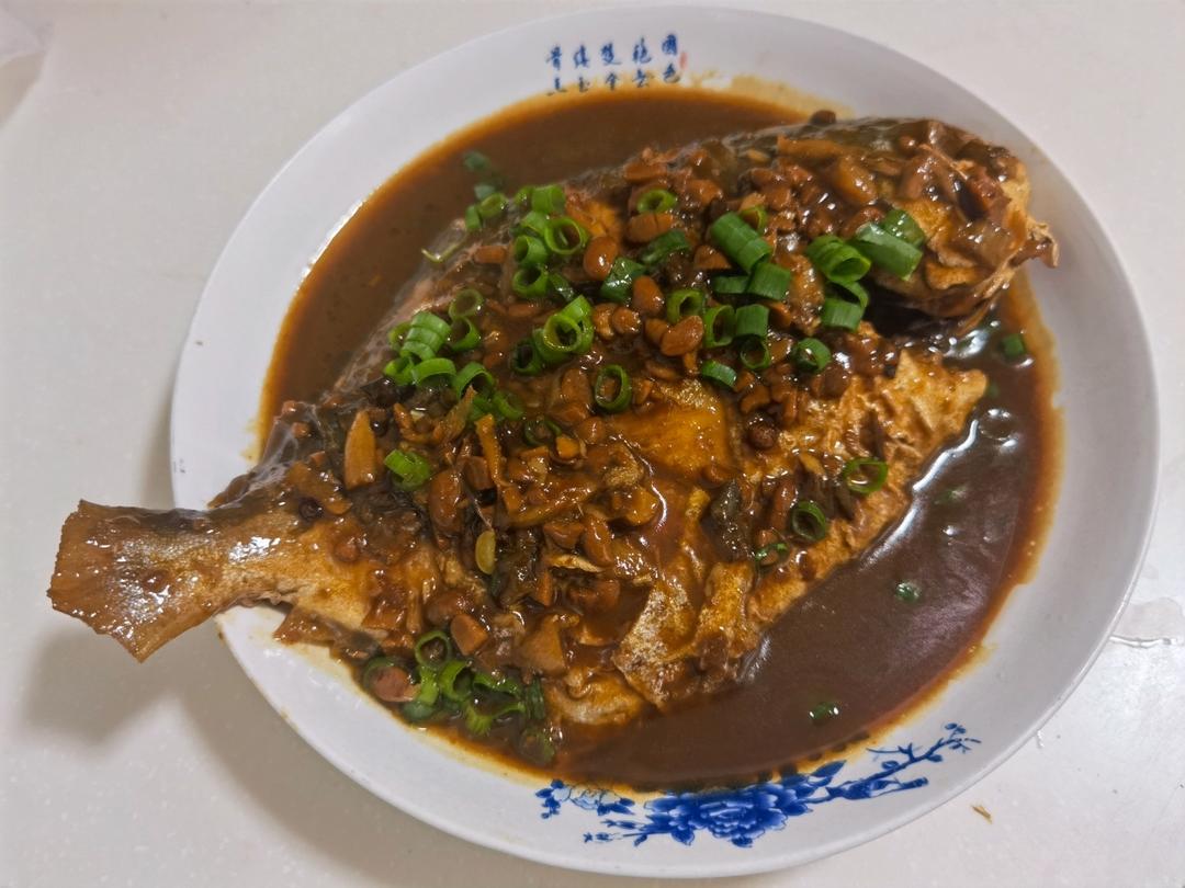 酱烧金鲳鱼（适用于所有红烧的鱼类）