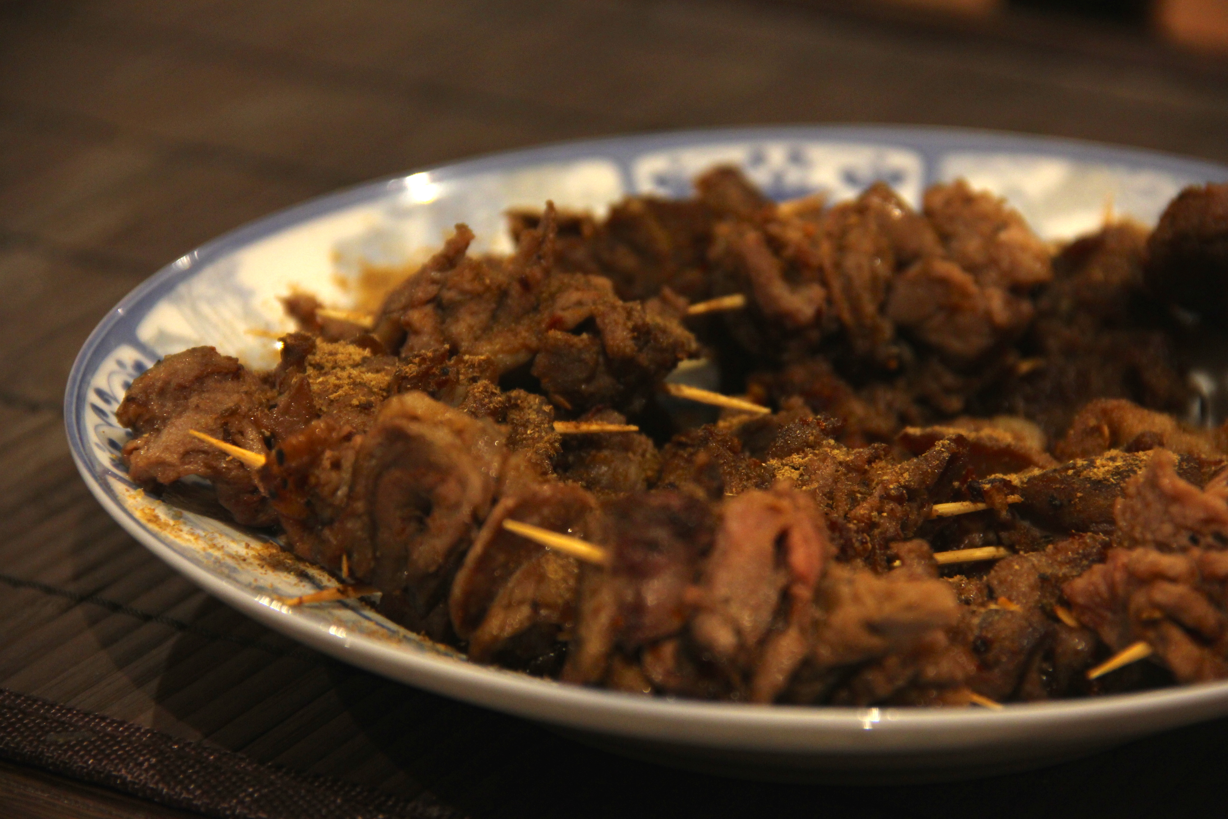 牙签羊肉（烤箱版）