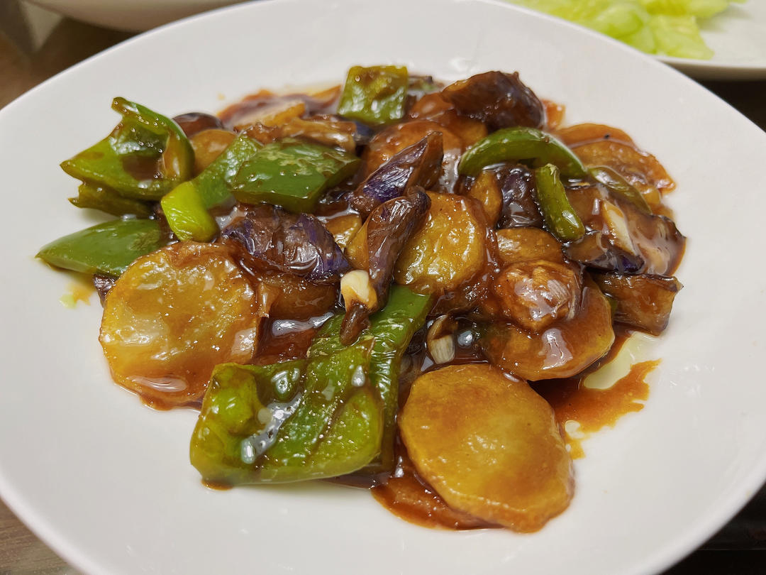 超级下饭的地三鲜