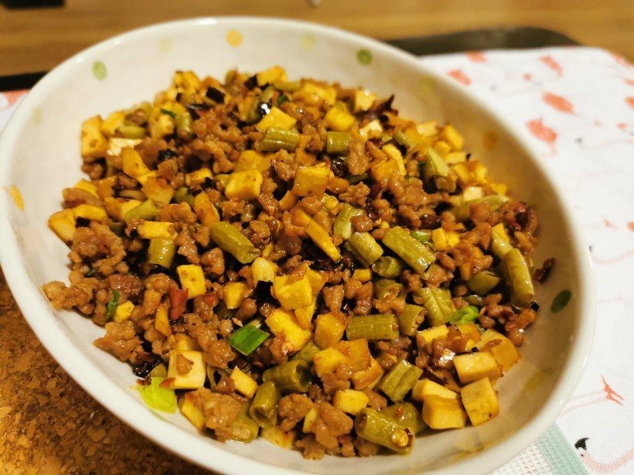 酸豆角肉沫