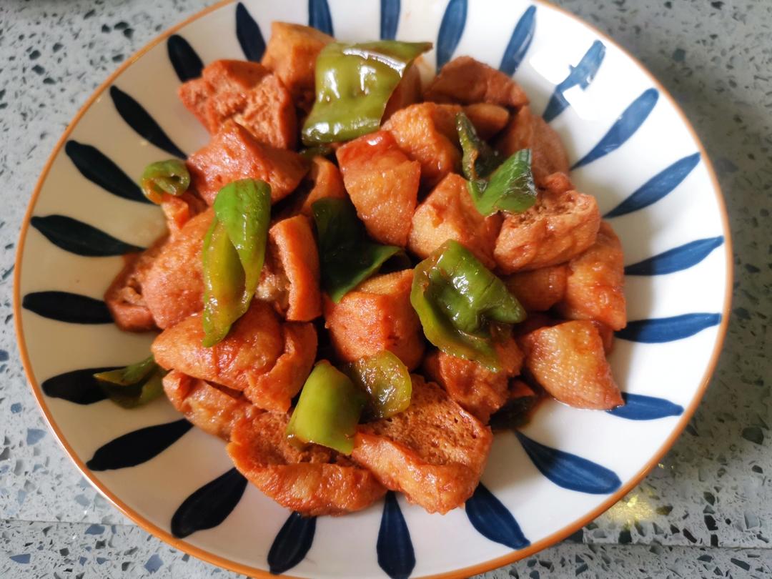 红烧油豆腐
