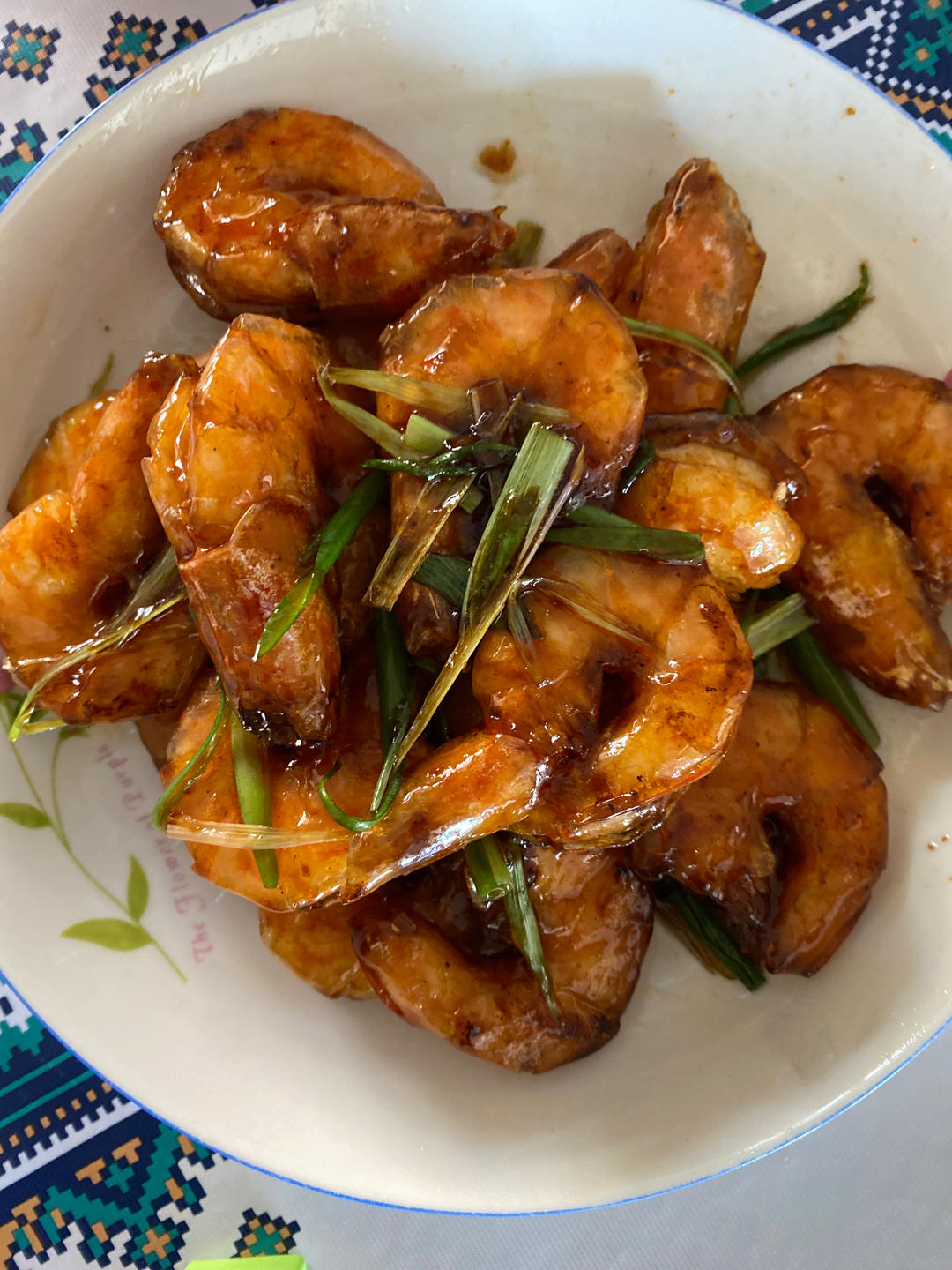 吮指糖醋开背虾