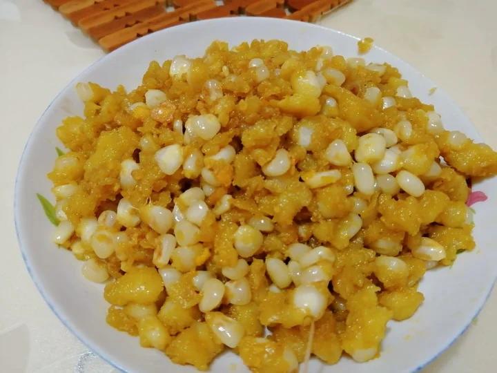 🔥玉米新吃法，大朋友和小朋友都爱吃的金沙玉米粒，你一定要学会❗️