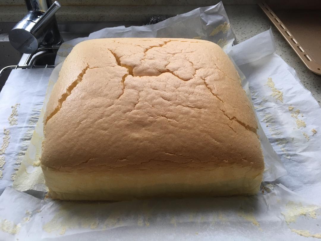 超好记八寸戚风蛋糕（后蛋法）