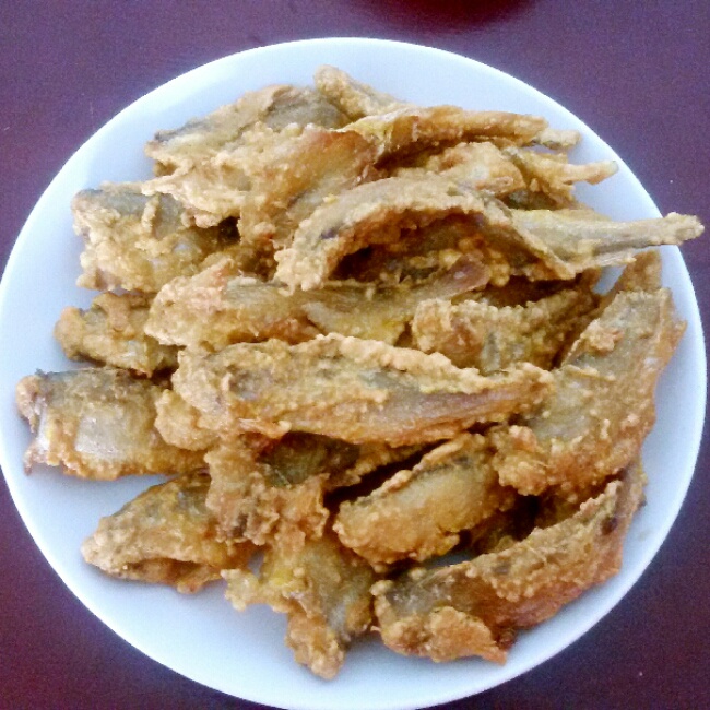 干炸黄花鱼