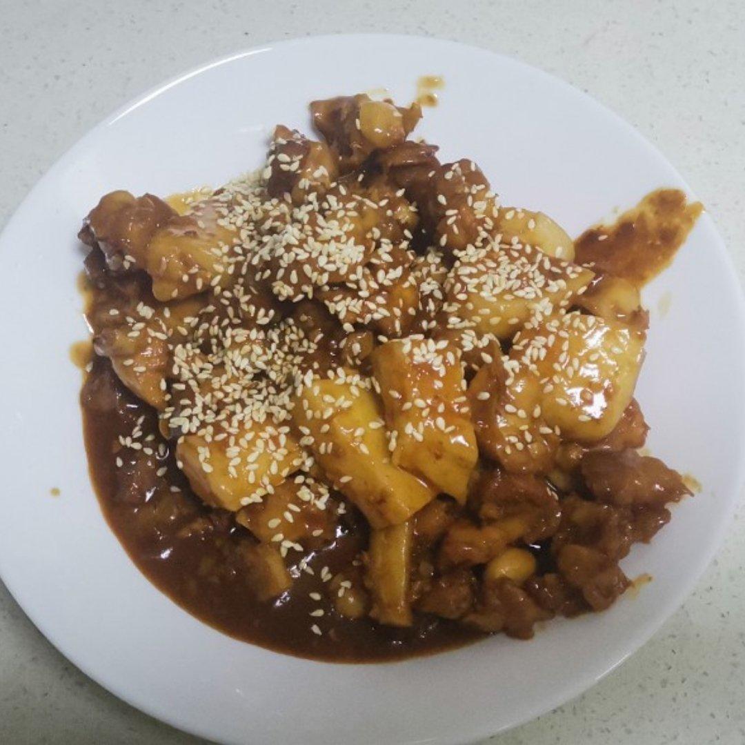 韩式甜辣掌中宝（鸡膝软骨）