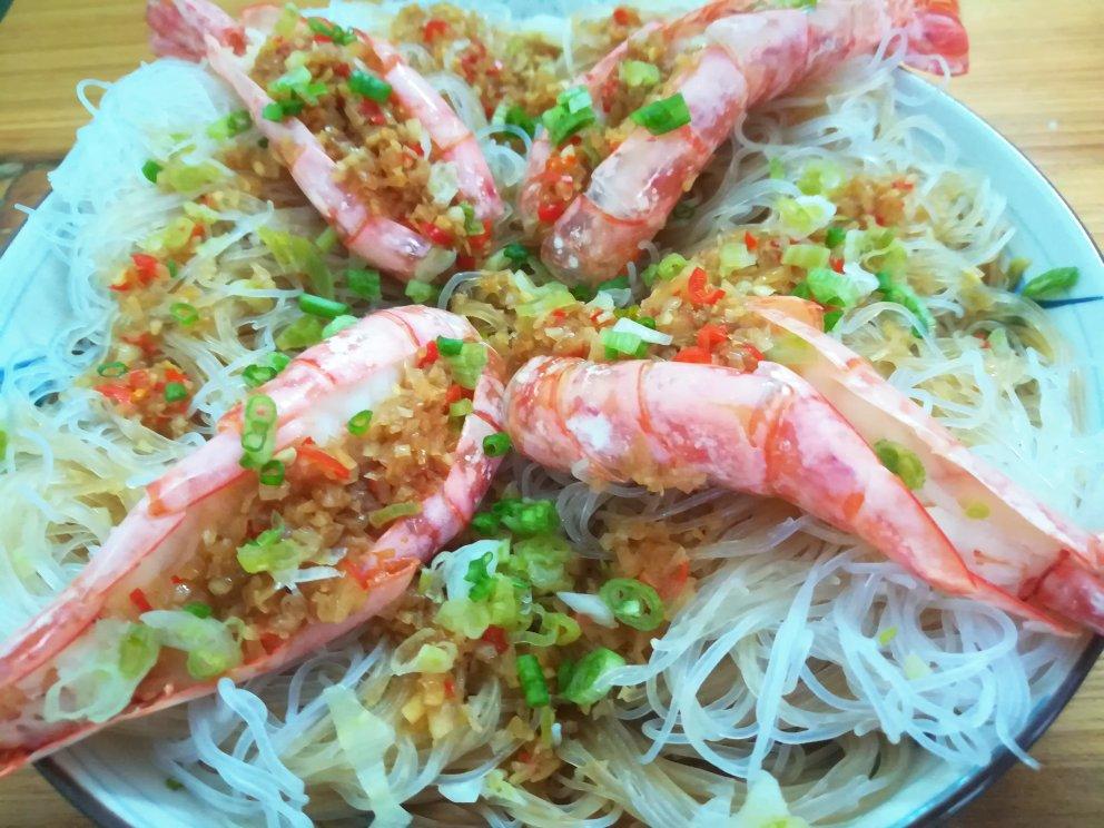 蒜蓉蒸阿根廷红虾