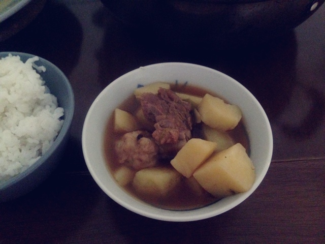 土豆烧牛肉