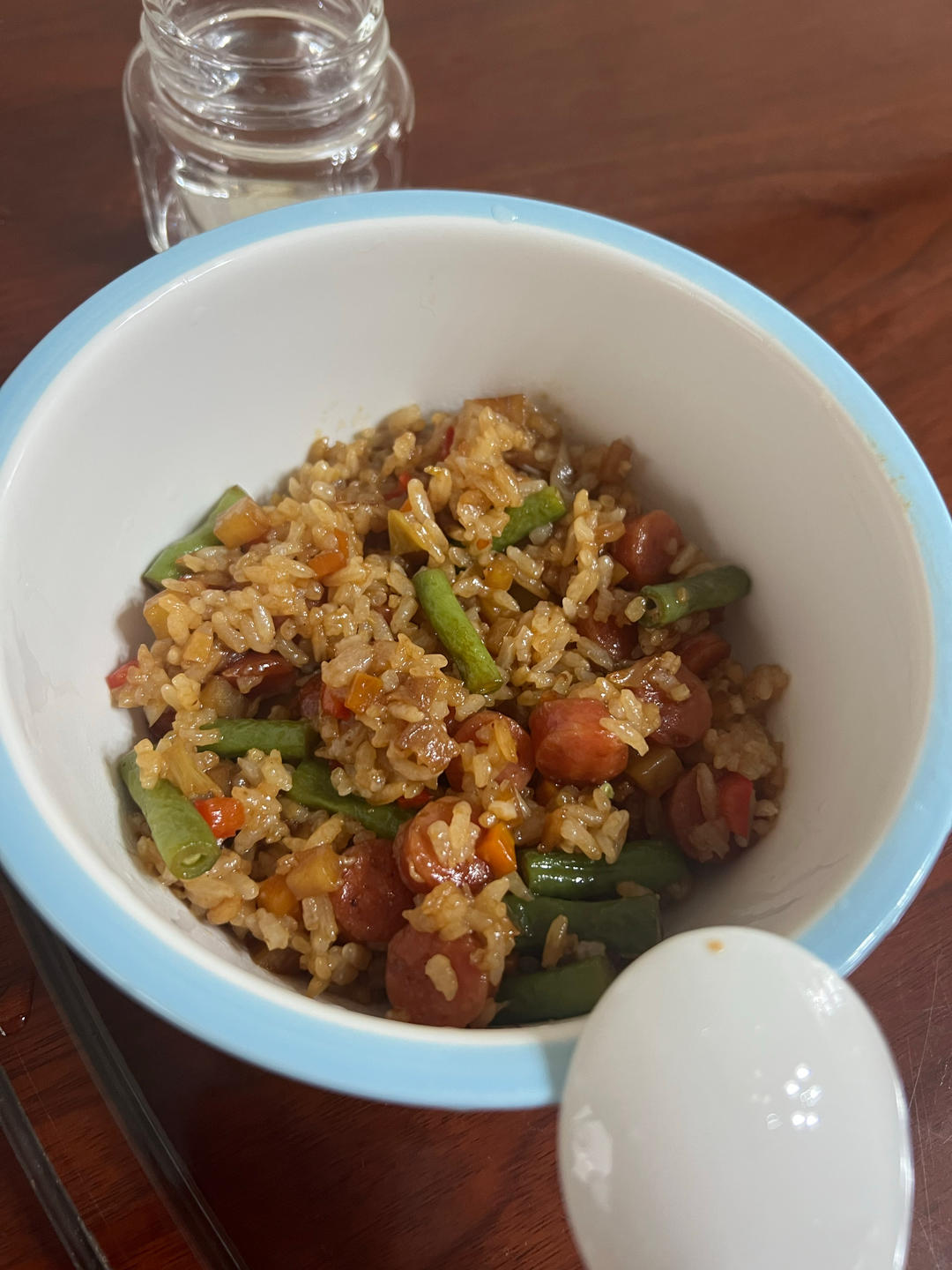 香肠土豆焖饭❗️❗️电饭煲懒人做法