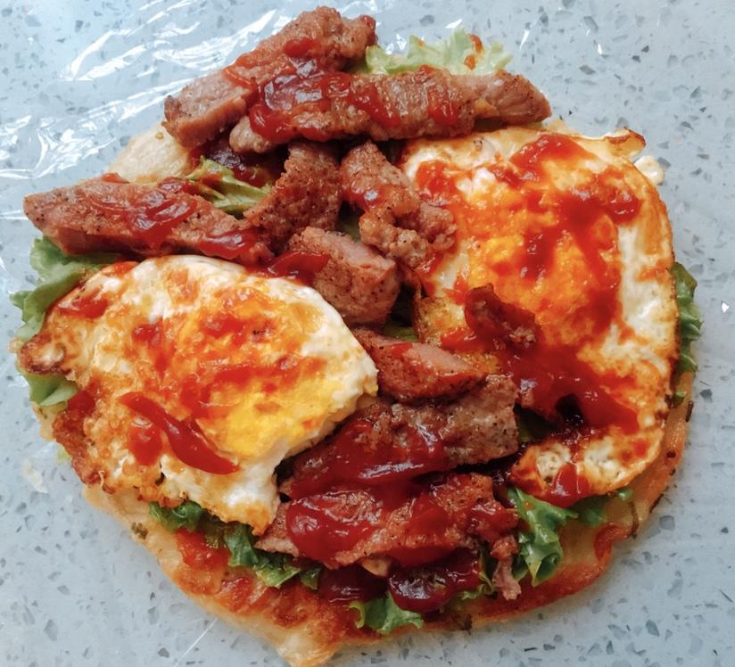 【甩大街小巷巨无霸手抓饼】