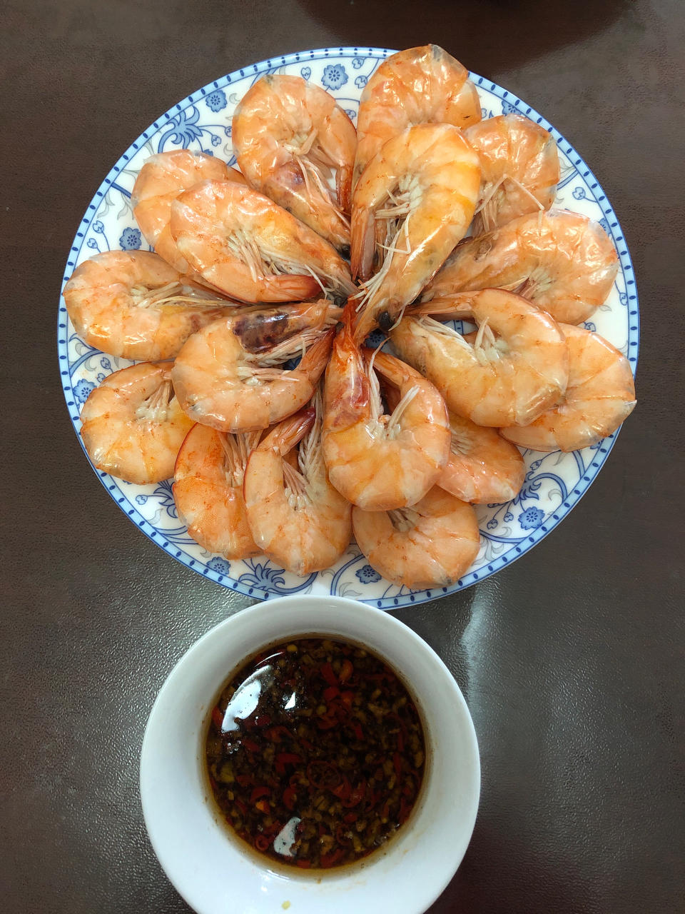 水煮虾(灵魂蘸料汁很关键哈90)家常菜首页登录注册作品动态菜单查看