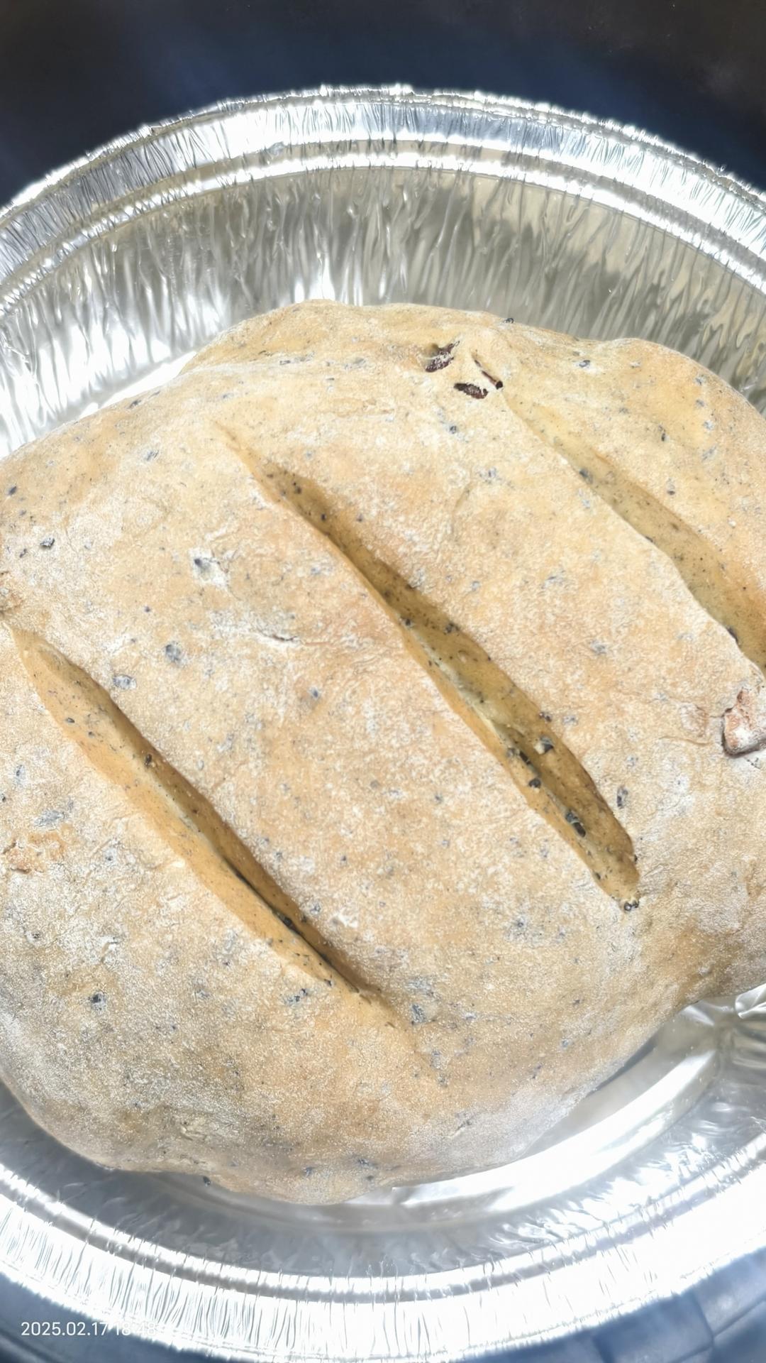 适合减脂的无油无糖版面包（空气炸锅版），简单又好吃，