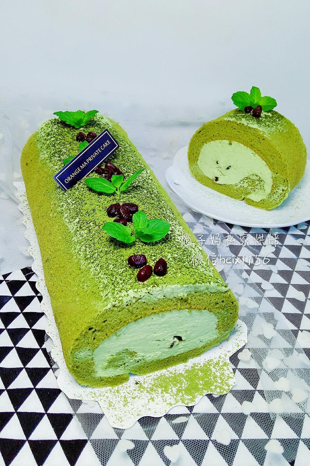 烫面抹茶蛋糕卷（卷不易裂）