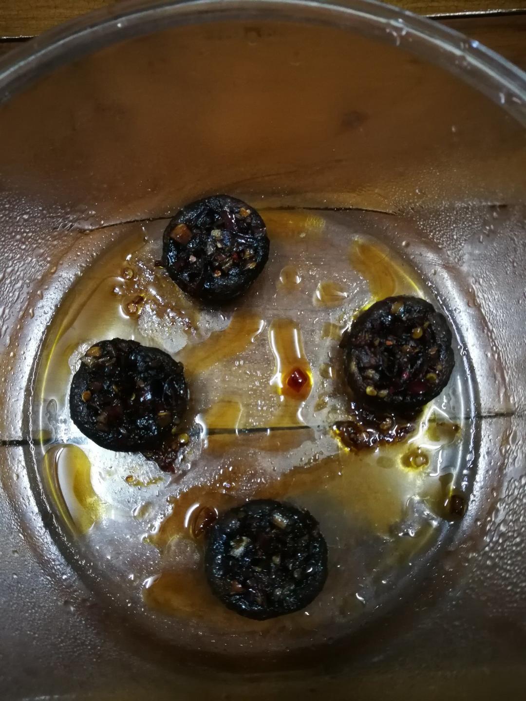 蒜蓉孜然烤香菇
