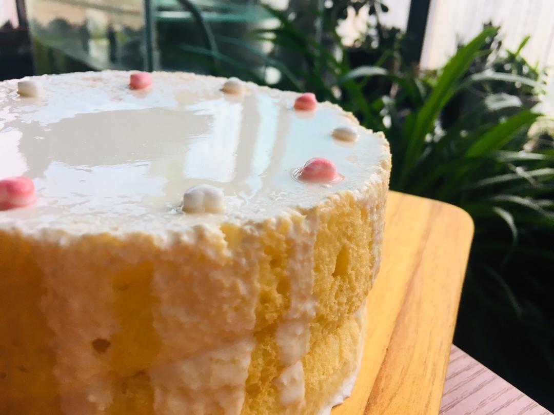 甜柿子巴伐利亚奶冻慕斯配超简单酸奶淋面