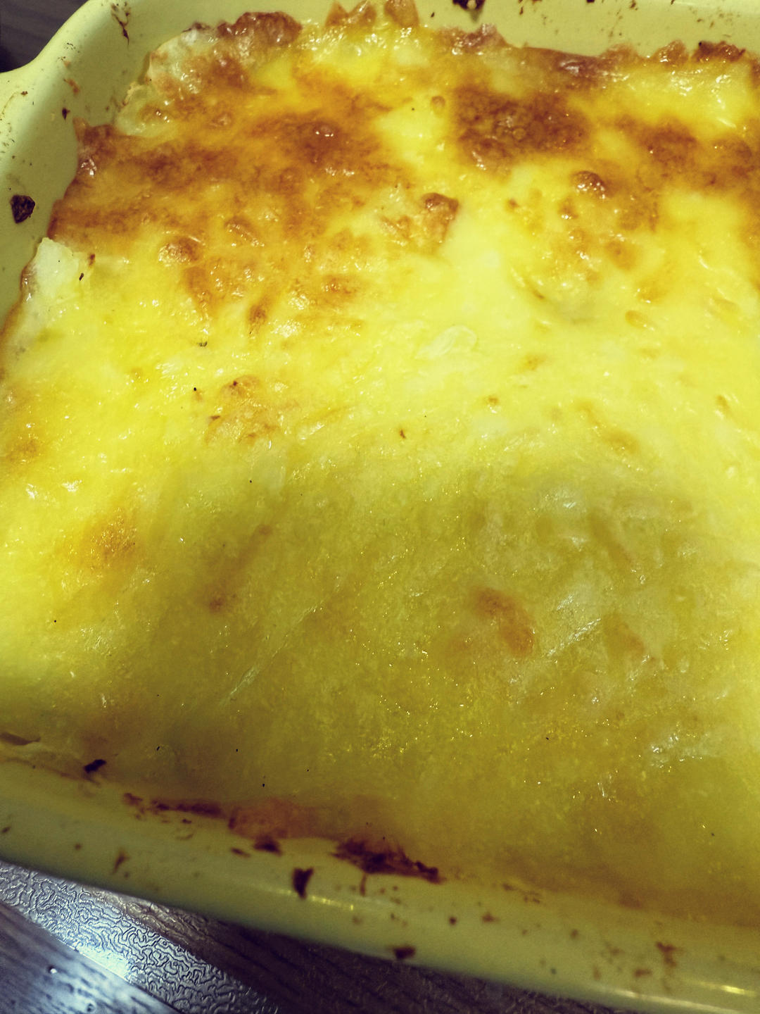 芝士焗土豆泥（烤箱版），小朋友们最爱