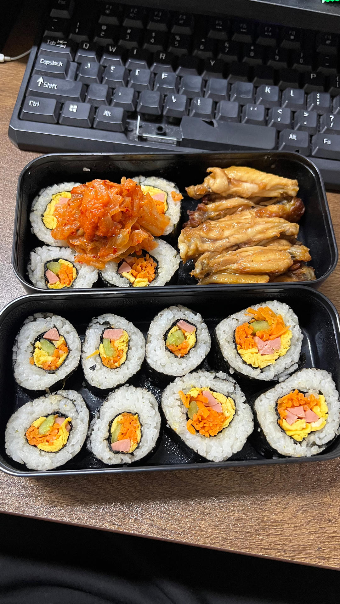 高颜值的紫菜包饭
