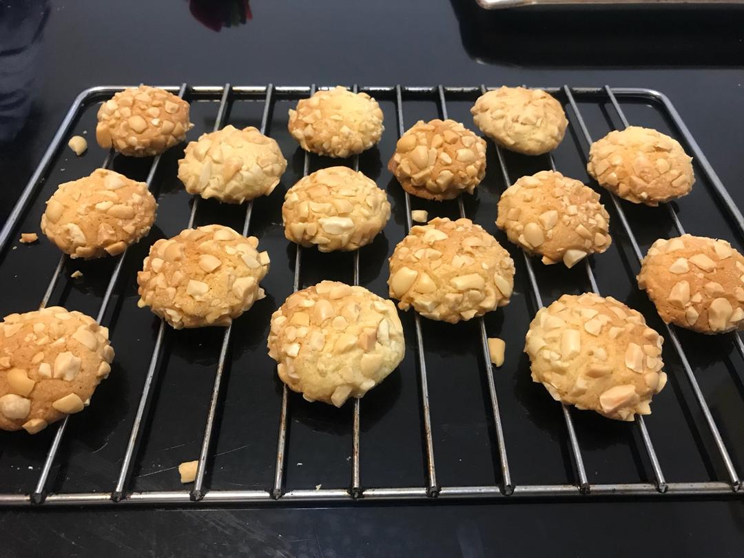 超级好吃的花生酥饼