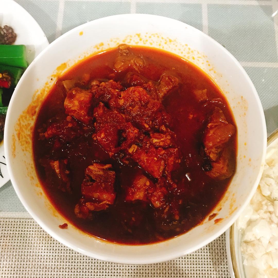 番茄土豆炖牛腩