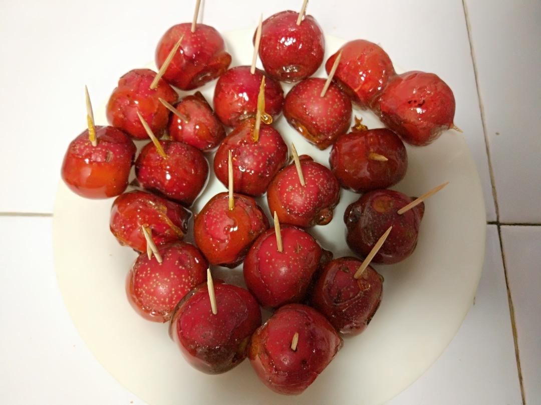 一次成功的冰糖葫芦的做法