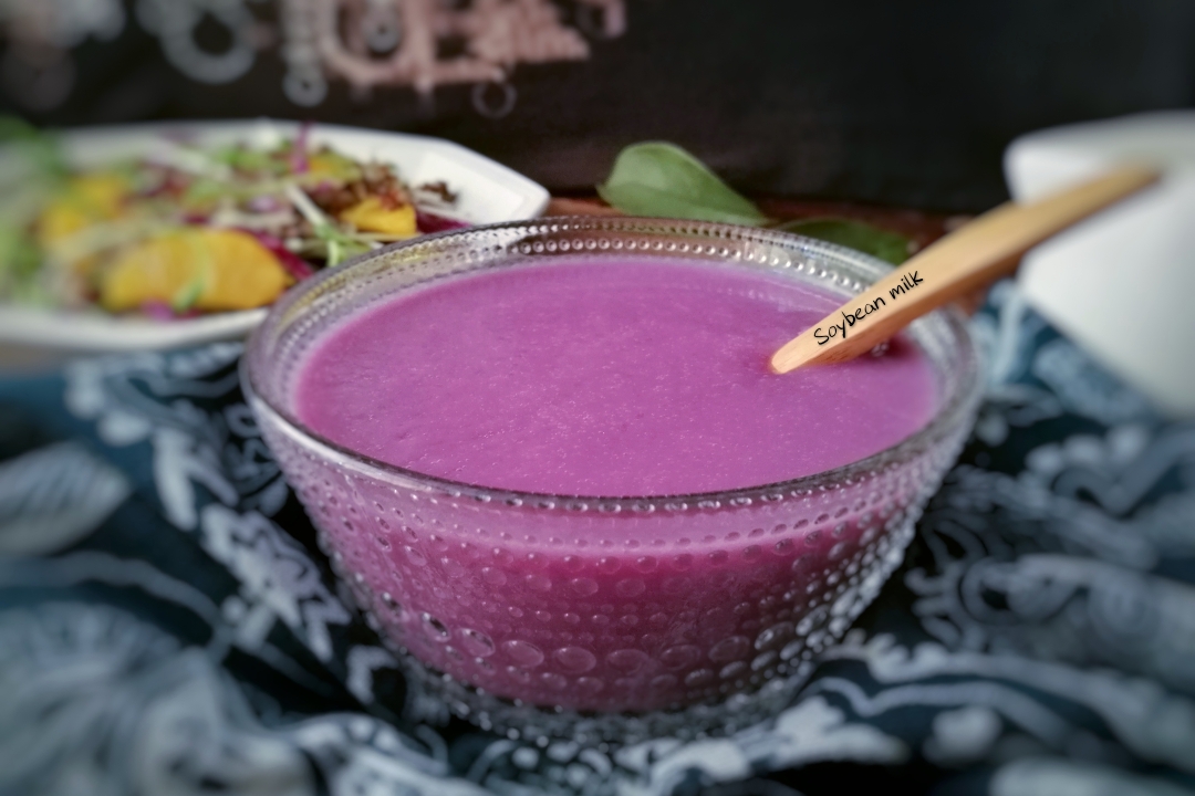紫薯豆浆(料理机版)