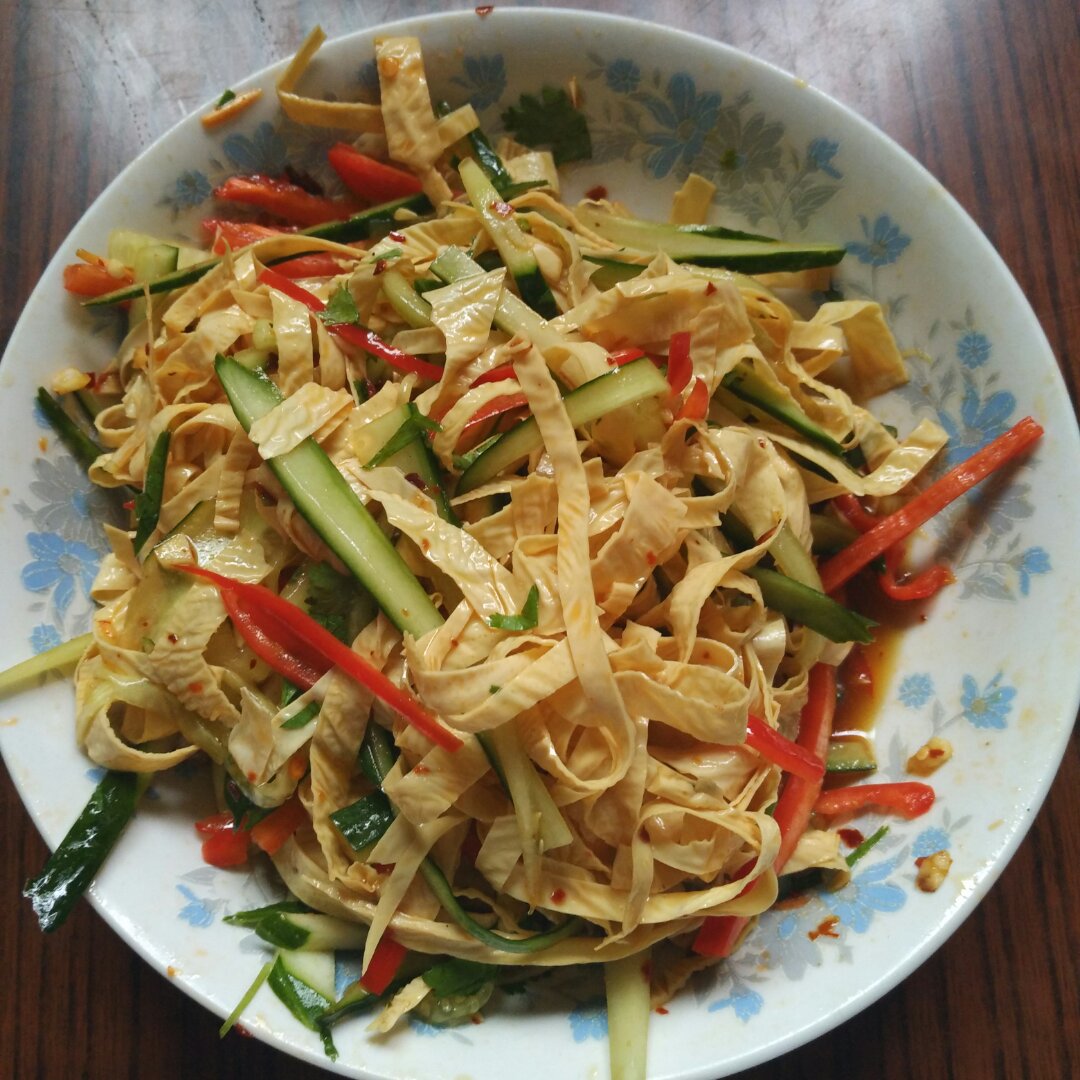 凉拌豆皮