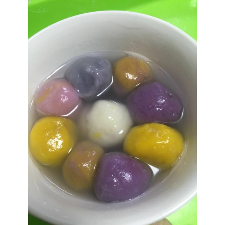 五彩汤圆