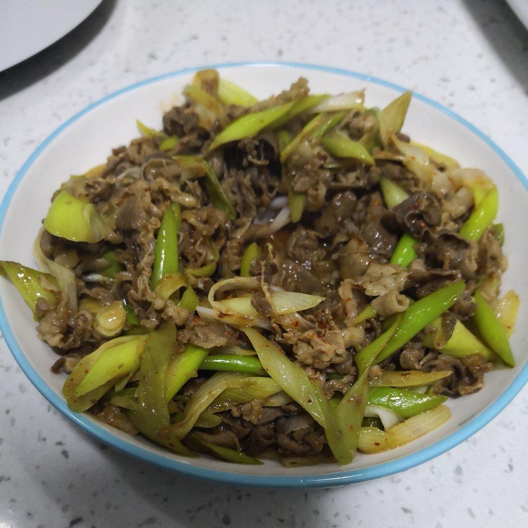葱爆羊肉