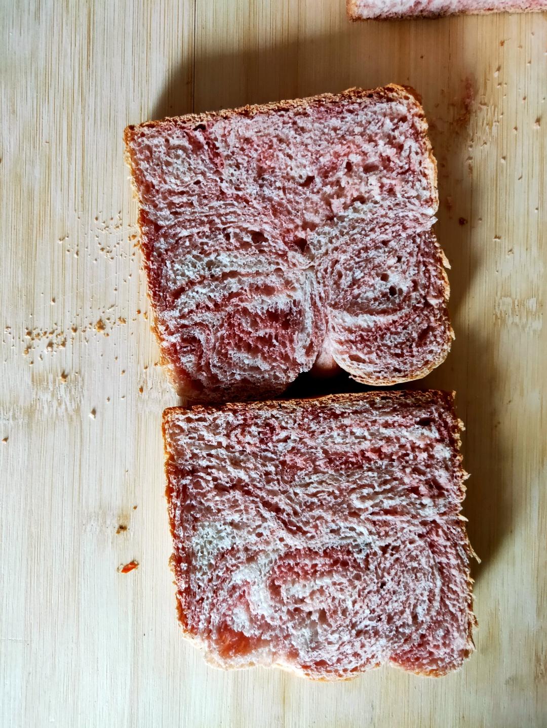 长在我审美上的玫瑰生吐司！美翻了~