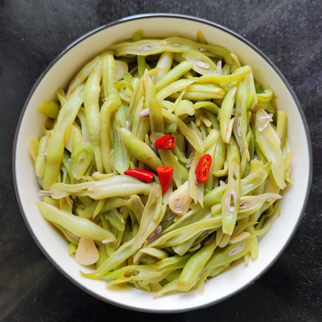 ❗豆角这样吃❗比肉还好吃❗清脆炒豆角❗(扁豆角)