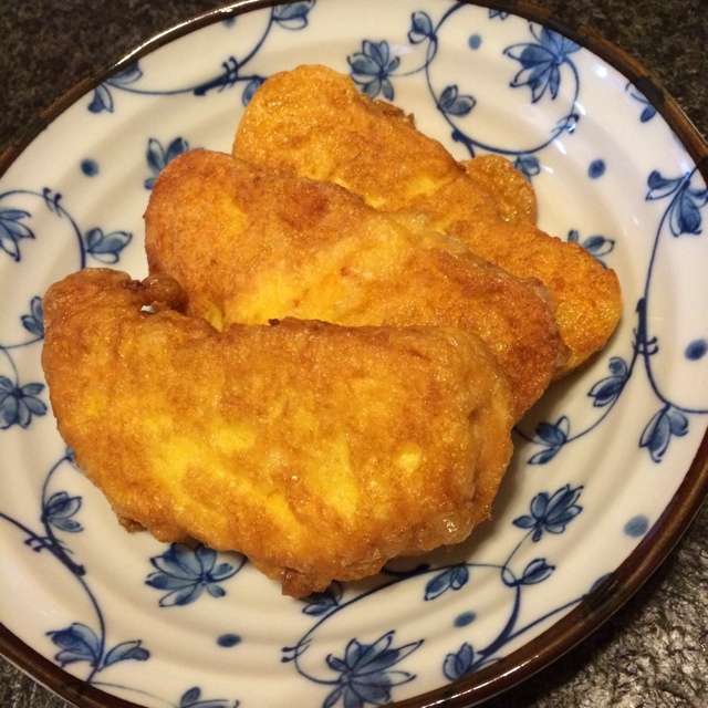 鸡蛋炸馒头片