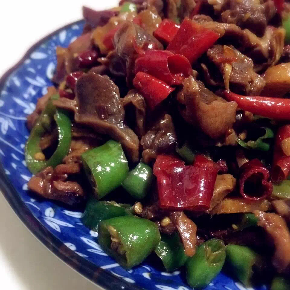 小炒鸡杂