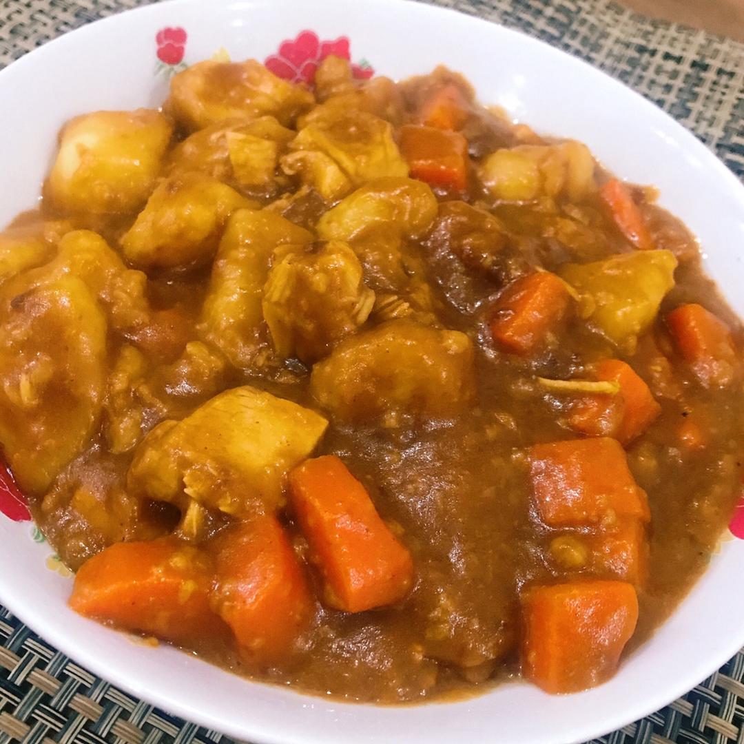 咖喱土豆鸡块-做饭小白必备