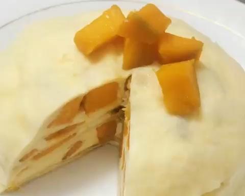 🥞芒果千层蛋糕（班戟粉版）