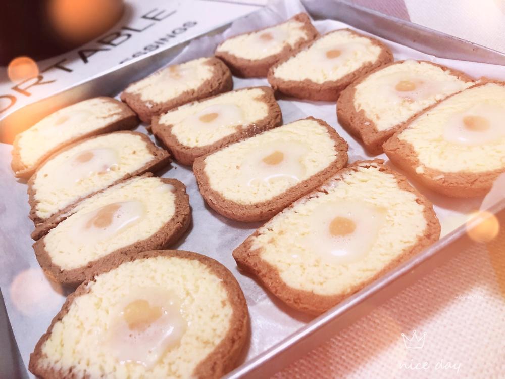 荷包蛋吐司布丁曲奇新手饼干