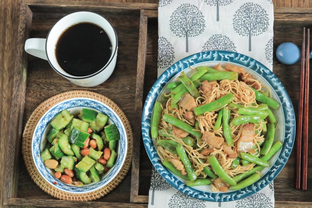 豆角焖面