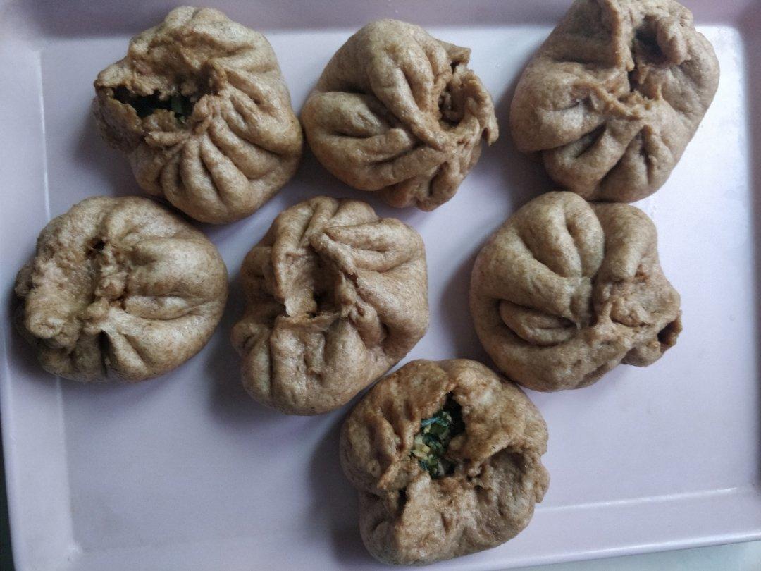 全麦蔬菜包子