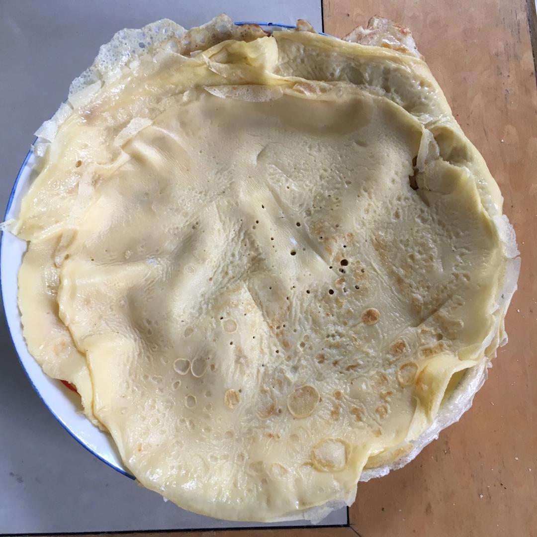 基础早餐可丽饼